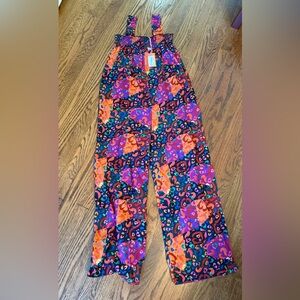 Vibrant Multicolor Patterned Romper
